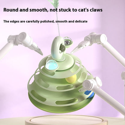 4-Level Cat Toy Tower
