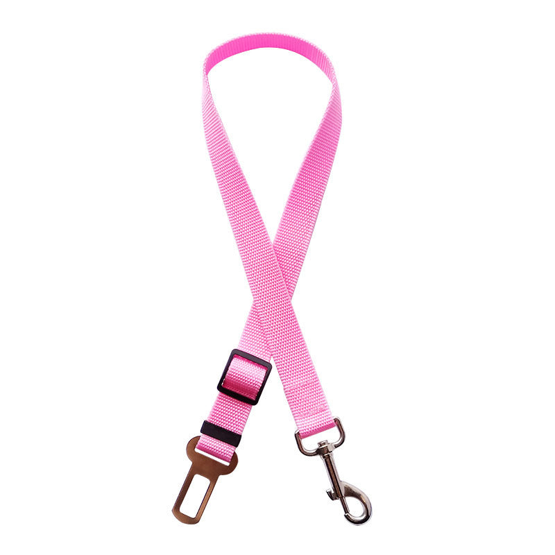Pet Car Seat Belt for Dogs – Adjustable Safety Harness for Safe Travel