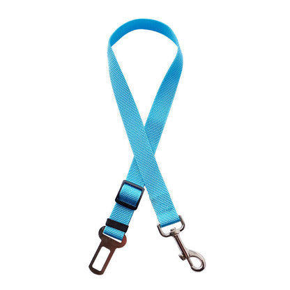 Pet Car Seat Belt for Dogs – Adjustable Safety Harness for Safe Travel