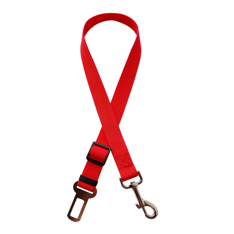 Pet Car Seat Belt for Dogs – Adjustable Safety Harness for Safe Travel