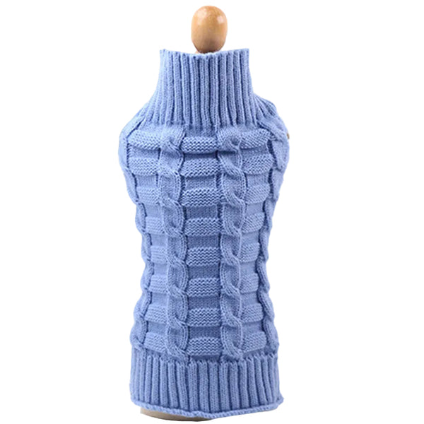 Twisted Knit Dog Sweater