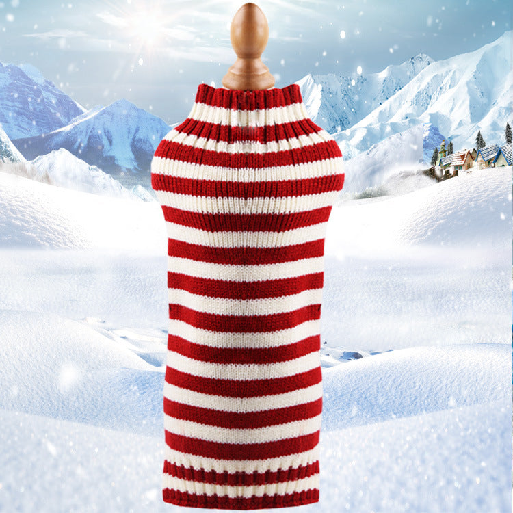 Twisted Knit Dog Sweater