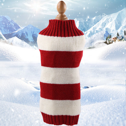 Twisted Knit Dog Sweater