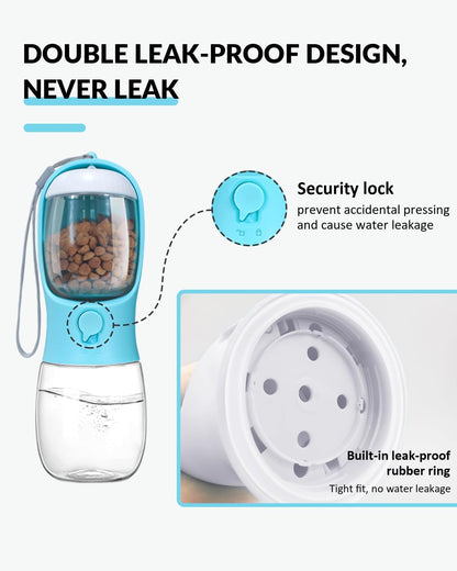 Puppy Water Bowl Dog Water Bottle