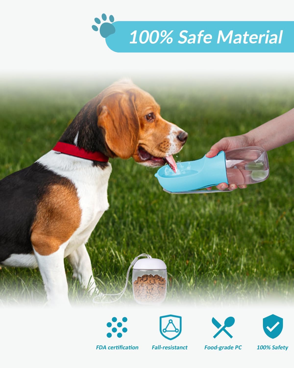 Puppy Water Bowl Dog Water Bottle