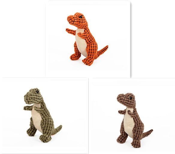 Dino Squeaky Chew Toy