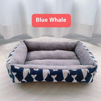Soft Waterproof Pet Bed for Dogs & Cats