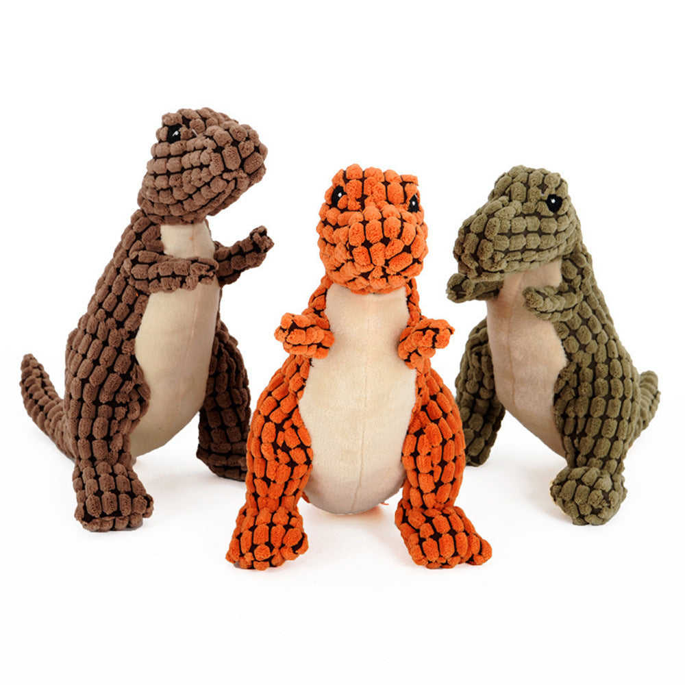 Dino Squeaky Chew Toy
