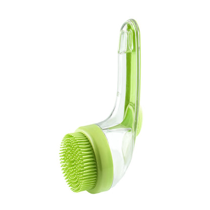 Dog & Cat Bath Brush – Long Handle Grooming Tool for Easy Cleaning