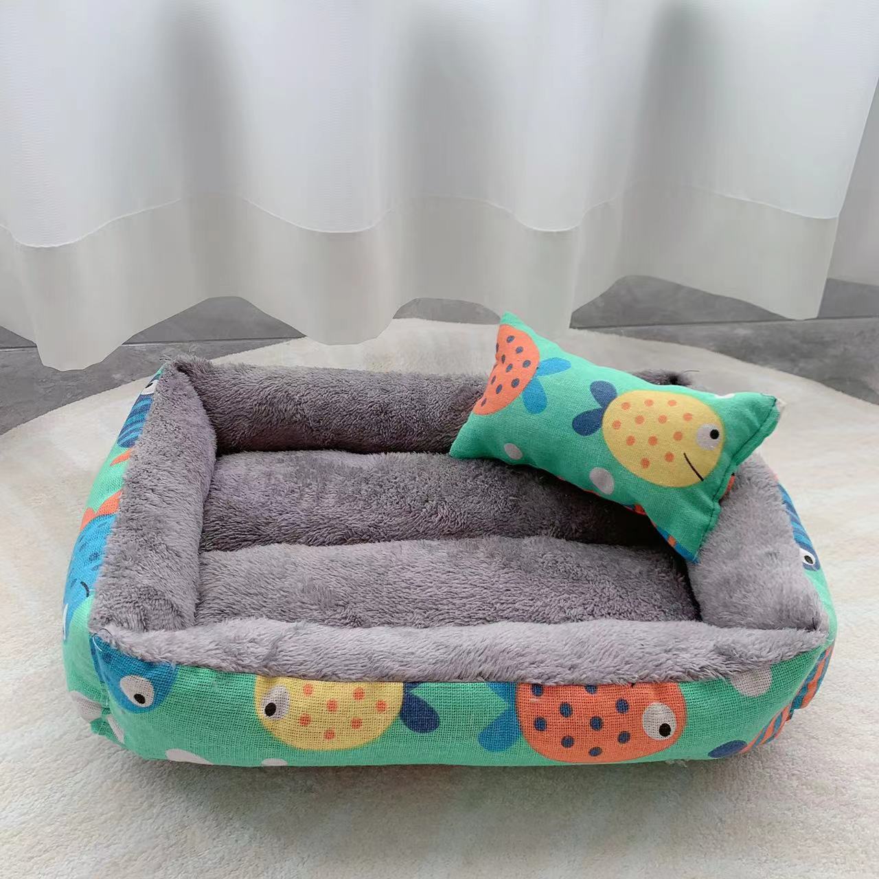 Soft Waterproof Pet Bed for Dogs & Cats