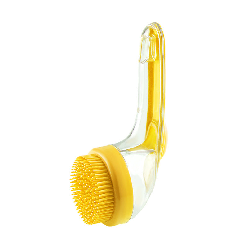 Dog & Cat Bath Brush – Long Handle Grooming Tool for Easy Cleaning