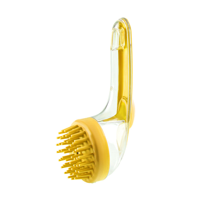 Dog & Cat Bath Brush – Long Handle Grooming Tool for Easy Cleaning